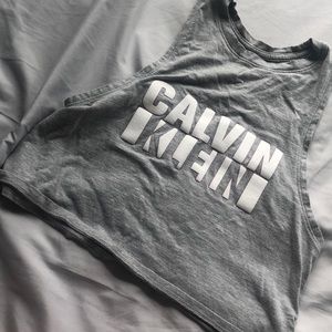 CALVIN KLEIN CROPPED TANK